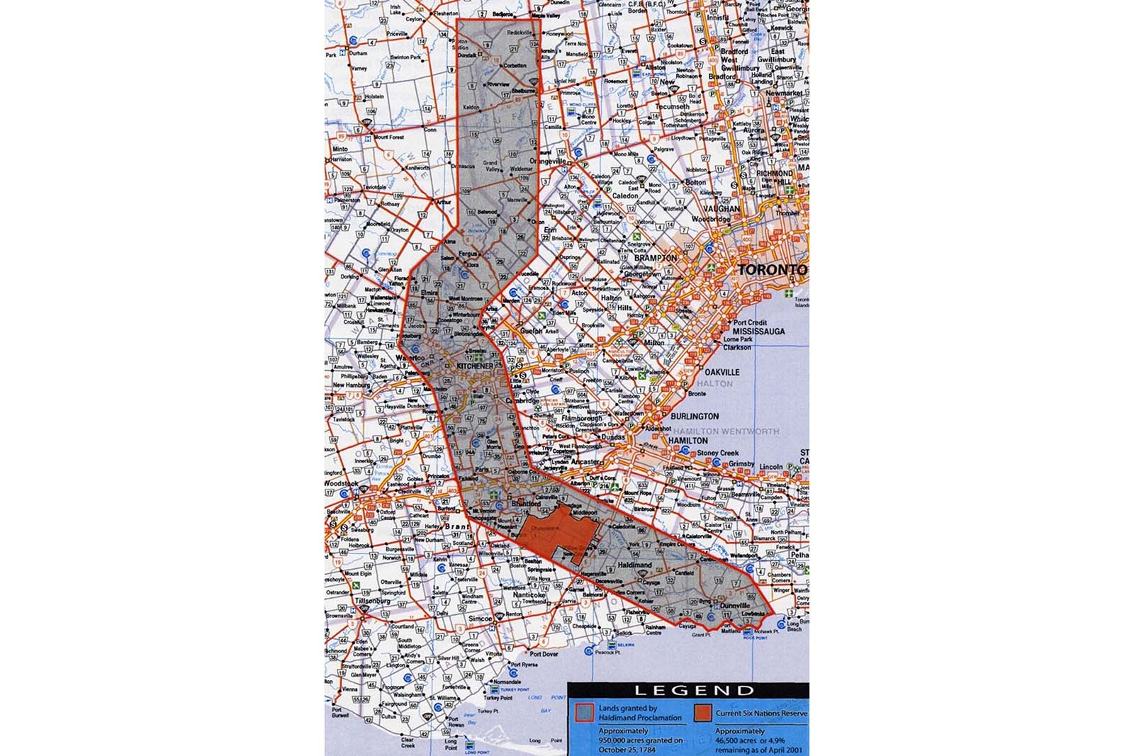 Six Nations Of The Grand River Map A Global Solution For The Six Nations Of The Grand River - Balsillie School  Of International Affairs
