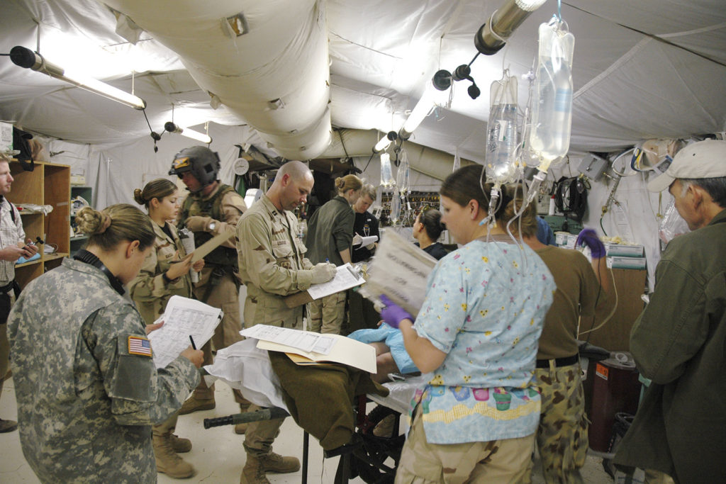 army medics in Iraq