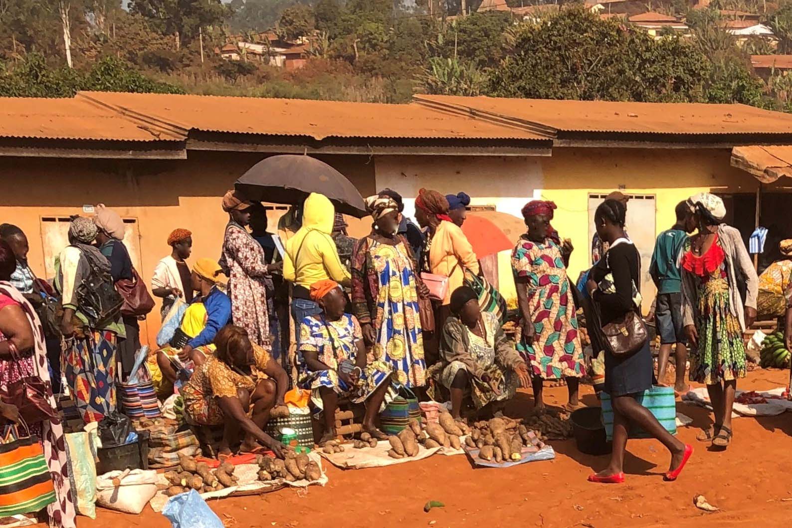 Periodic Market at Dschang Cameroon