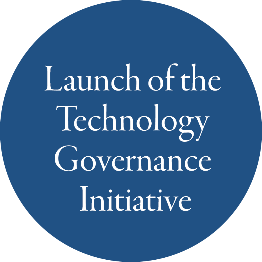 Launch of the Technology Governance Initiative